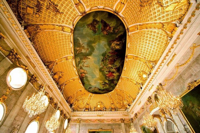 Дворец Сан-Суси интерьеры