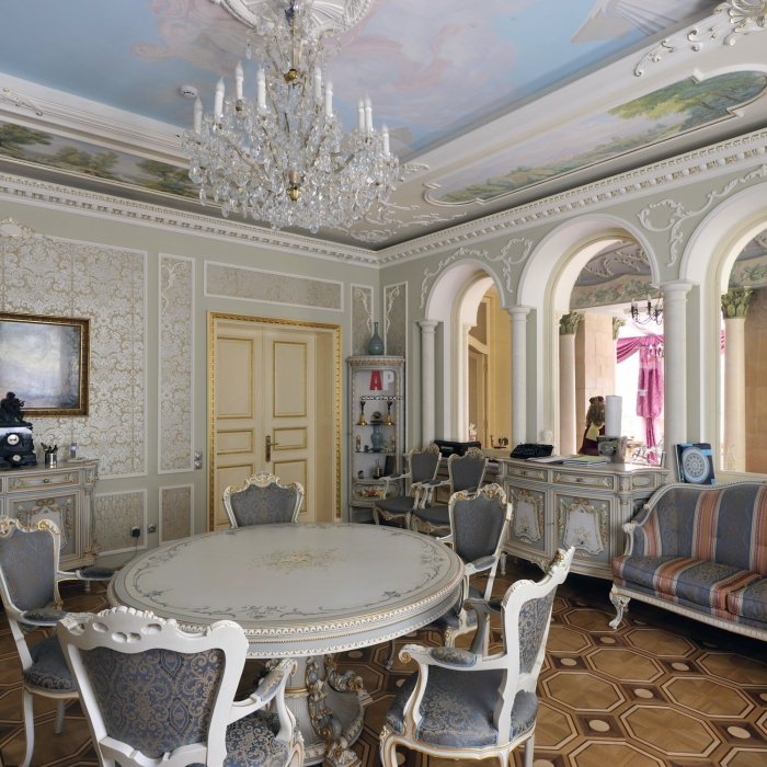 Интерьер в стиле классицизм 18 век