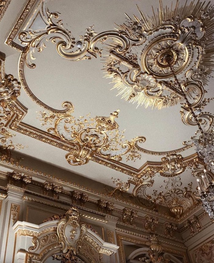 Дворцовая лепнина рококо Ампир Барокко