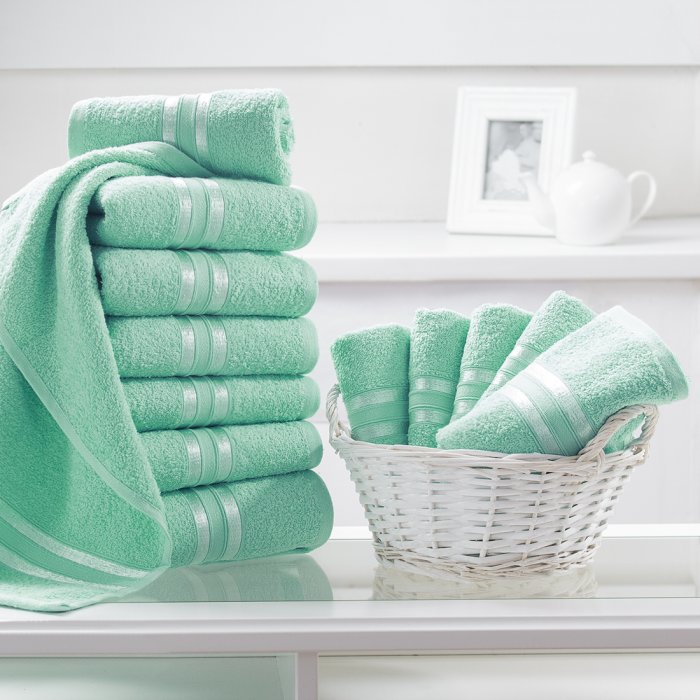 Полотенца в ванной