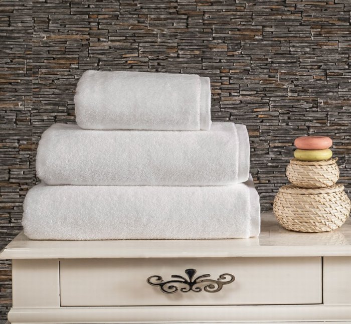 Karna / полотенце с велюром "Karna" 70x140 см