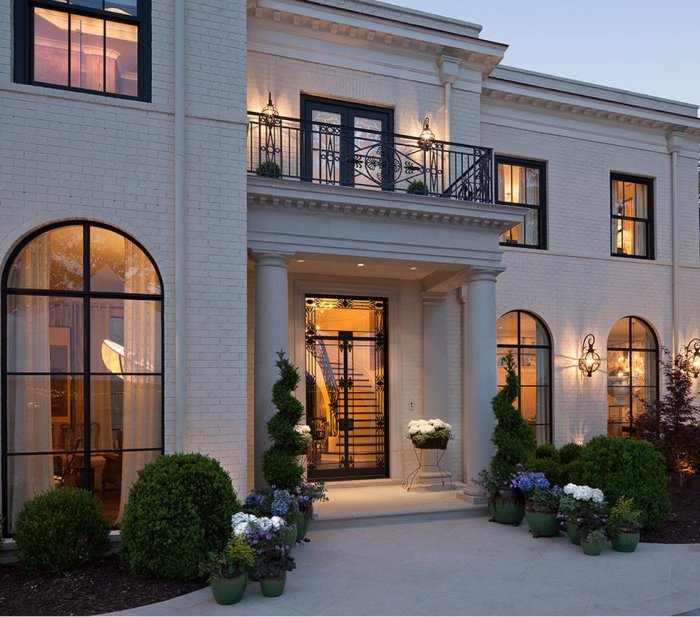 Коттедж в классическом стиле