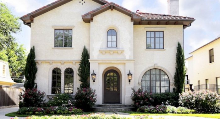 Дома 2 этажные в итальянском стиле