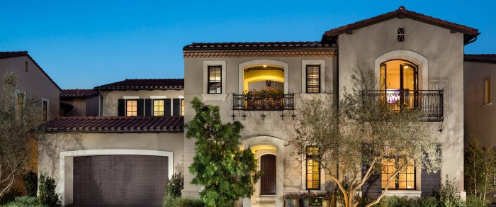 Итальянский стиль дом 3 этажа