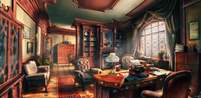 Кабинет Шерлока Холмса