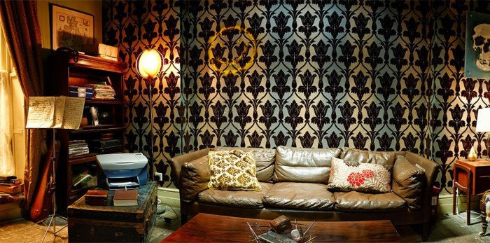 Гостиная Шерлока Холмса на Бейкер стрит