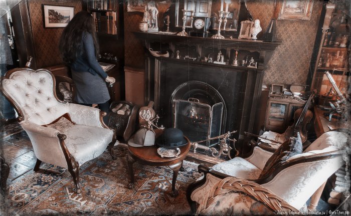 Кресло Шерлока Холмса из сериала
