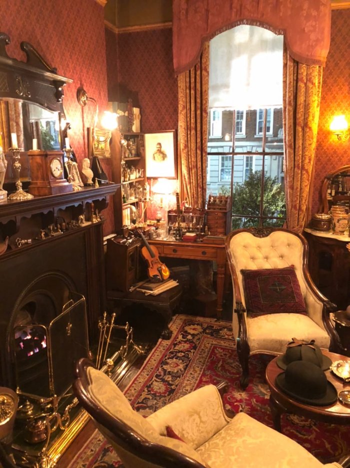Гостиная Шерлока Холмса