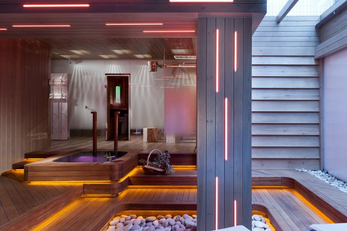 Современный банный комплекс