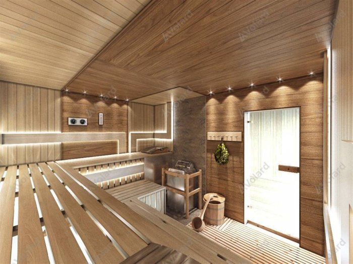 Комната отдыха в бане