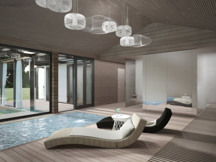 Мини спа комплекс интерьер