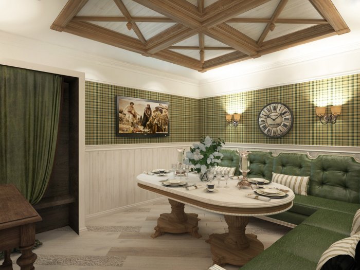 Интерьер банного комплекса в частном доме