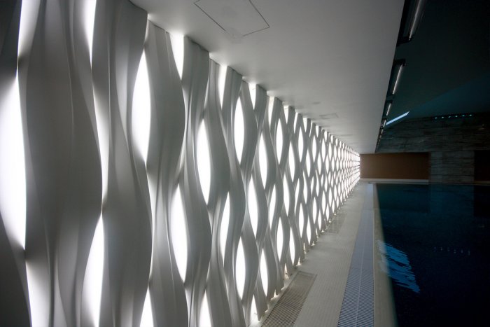 LIGHTSTREAM световая 3d панель (гипс)