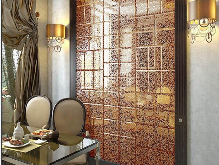 Зеркальная плитка ДСТ алладин-1 300x200x4