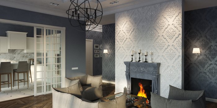 АРТПОЛЕ 3d панели гостиная