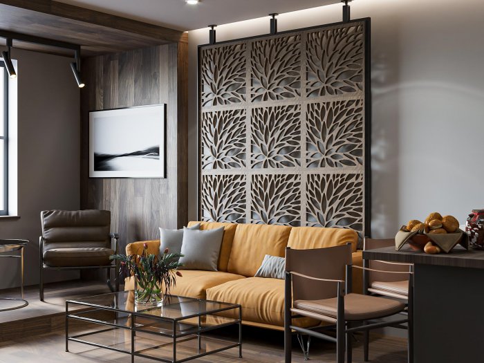 3ddd перфорированная панель