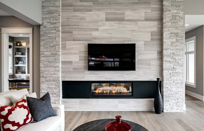 Стена ламинат телевизор