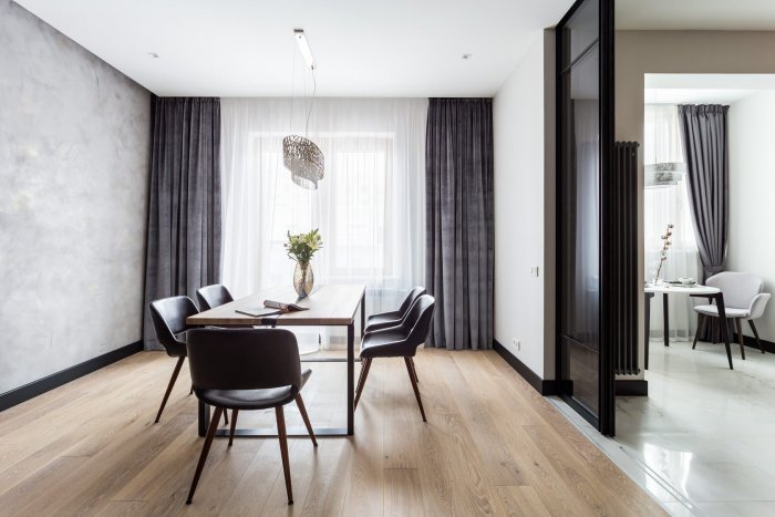 Светлый пол в квартире