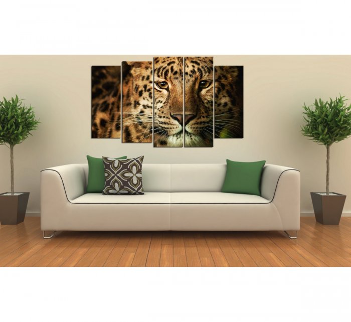 Модульная картина гепард