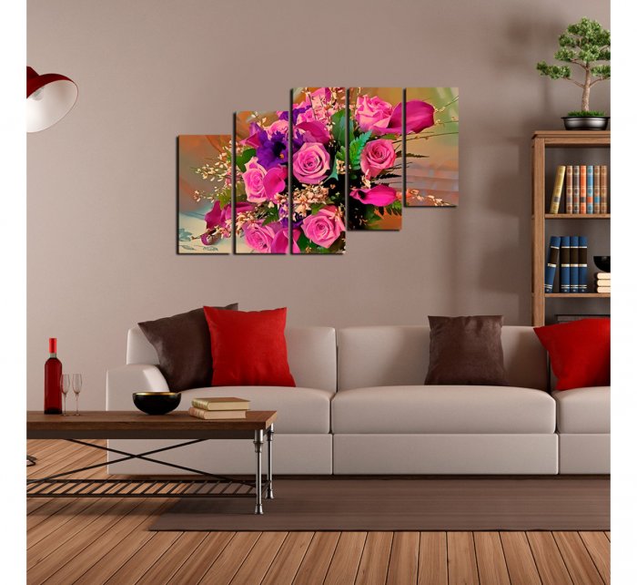 Модульные фотокартины для интерьера