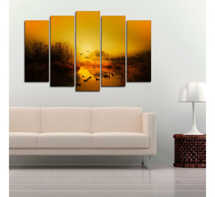 Интерьерная картина осень