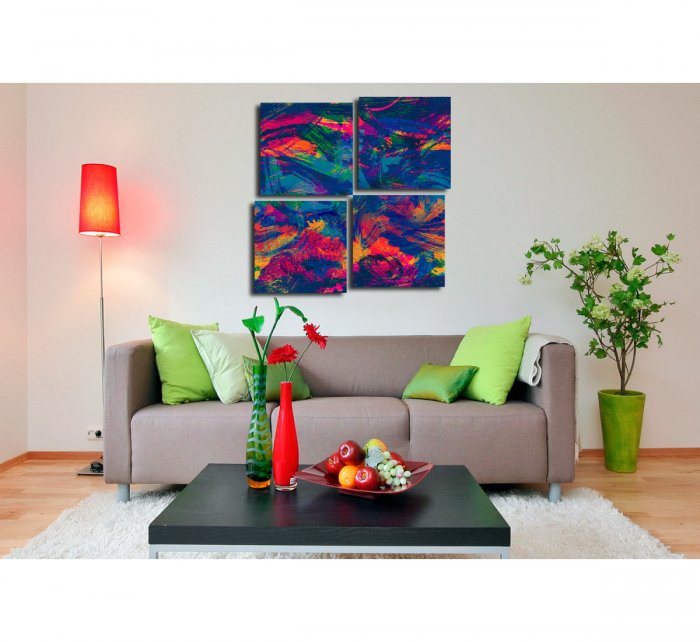 Картины абстракция для интерьера фото