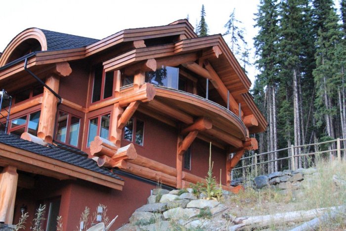 Дома из секвойи