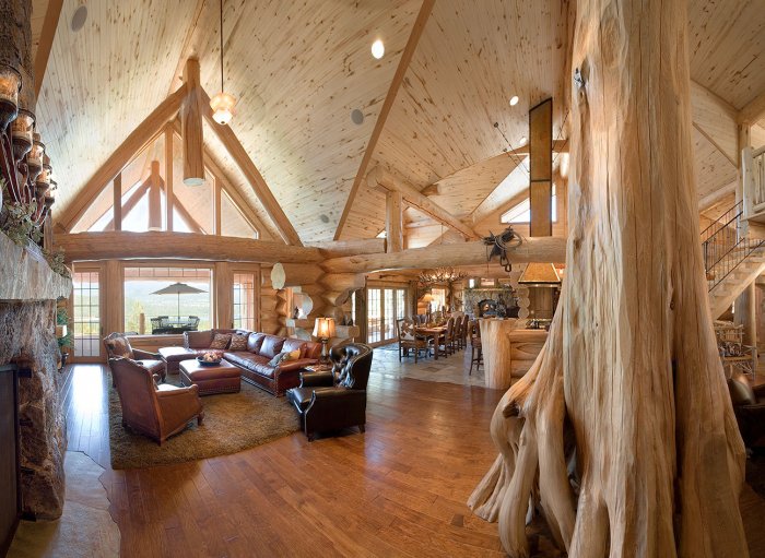 Дом из секвойи Канада