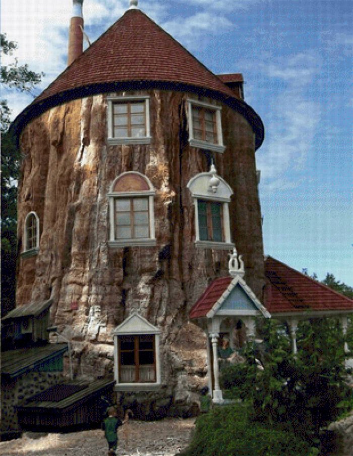 Дом из секвойи Канада