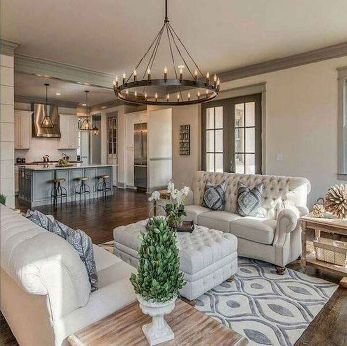 Интерьеры загородных домов в американском стиле