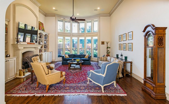 Типично американский интерьер