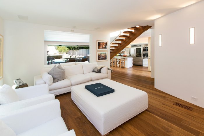 Красивый американский дом внутри