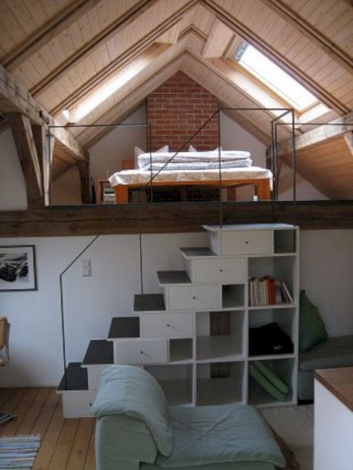 Комната на чердаке