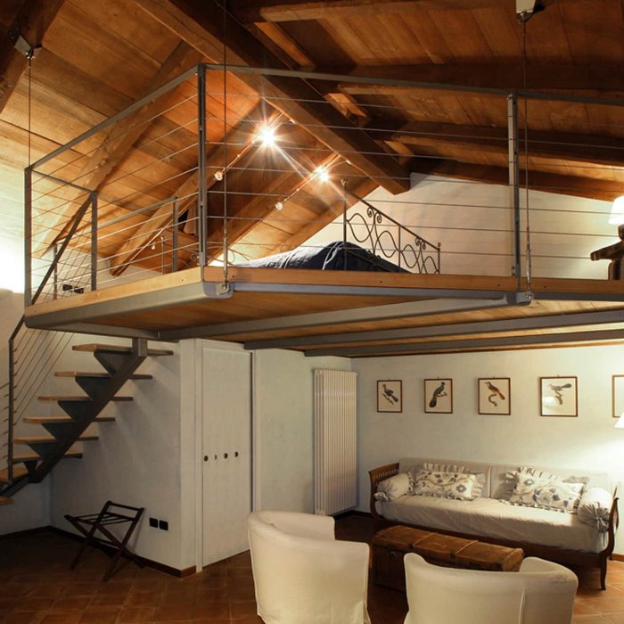 Антресоль в гараже