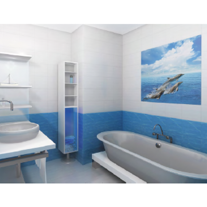 Панель ПВХ Акватон дельфины