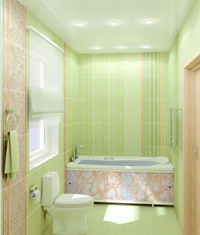 Пластиковые панели для ванной