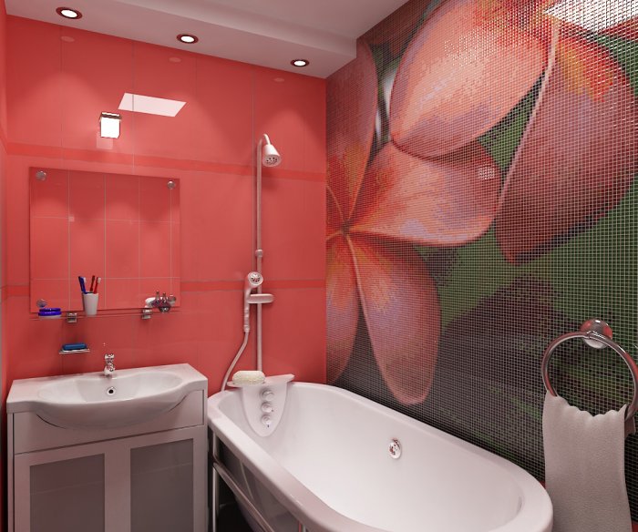 Красивые панели в ванную комнату