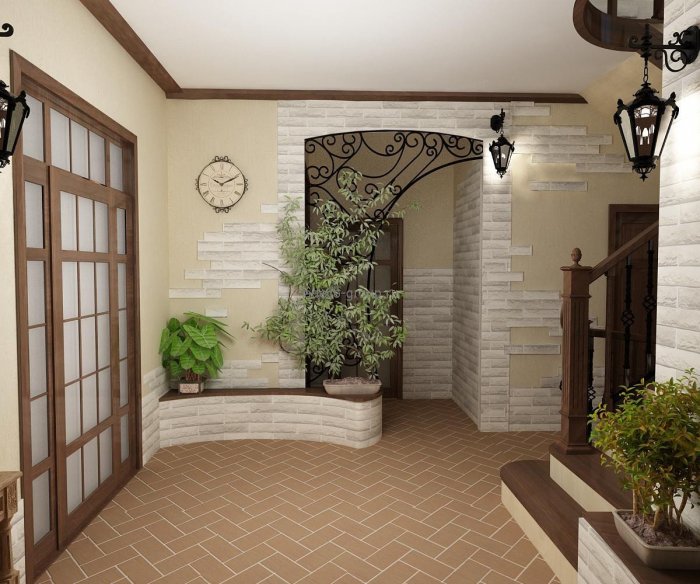 Прихожая в частном доме