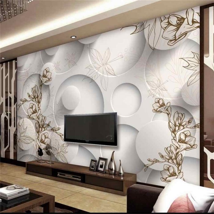 Современные фотообои в интерьере