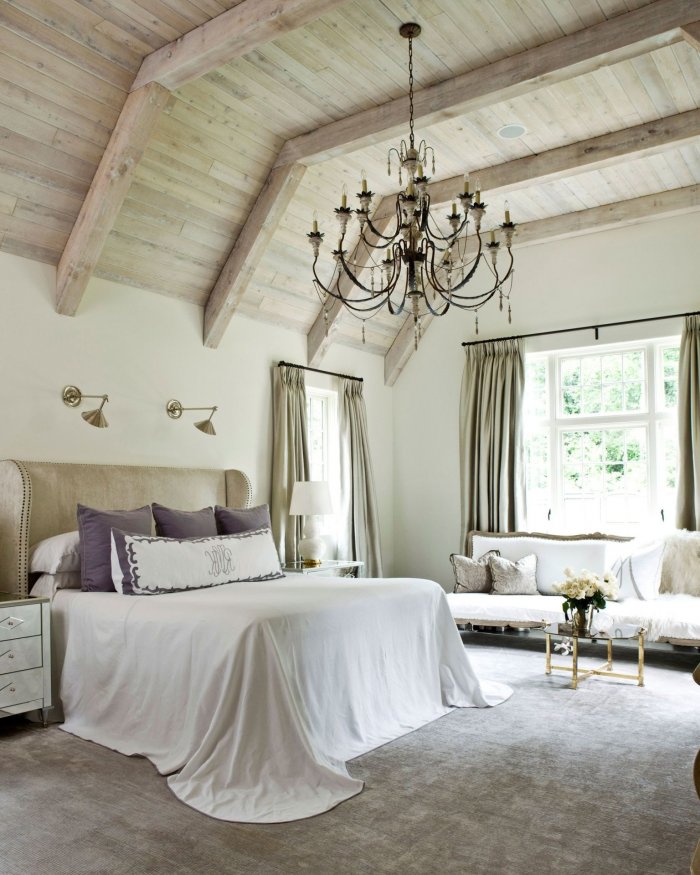 Потолок в стиле Кантри