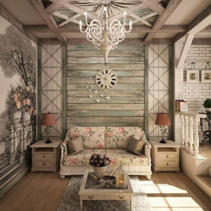 Интерьер Кантри Прованс