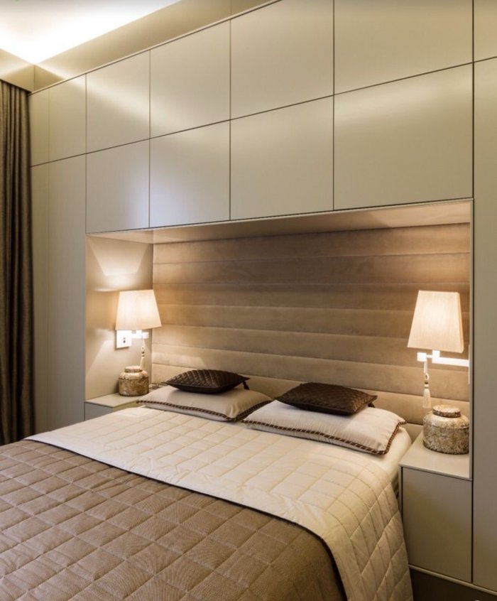 Спальни интерьер маленькие