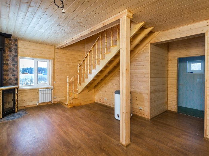 Каркасный дом отделка