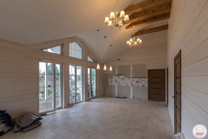 Внутренняя чистовая отделка каркасного дома