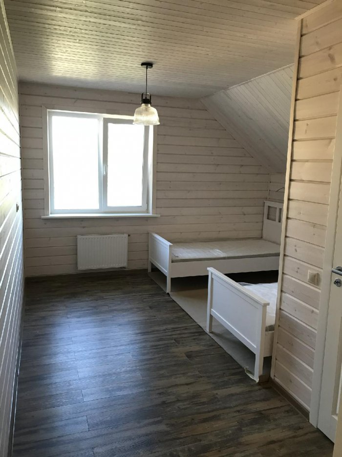 Отделка каркасного дома внутри