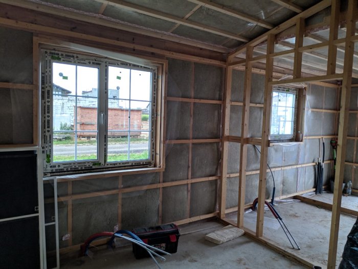 Каркасный дом отделка внутри