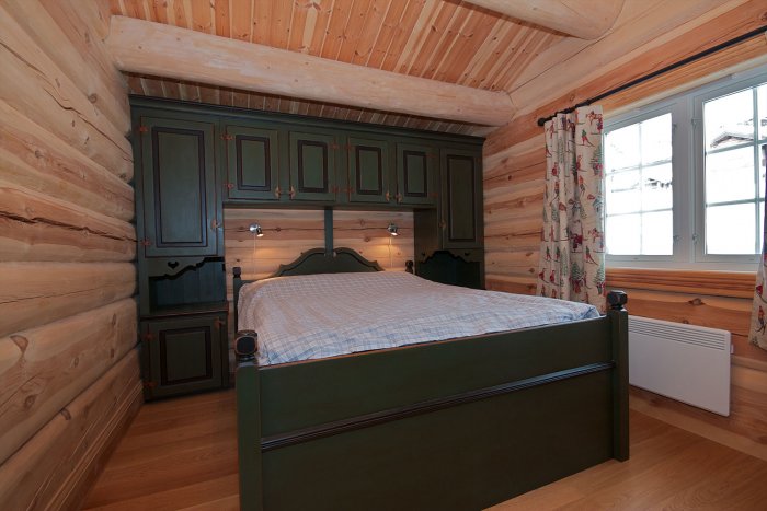 Каркасный дом изнутри