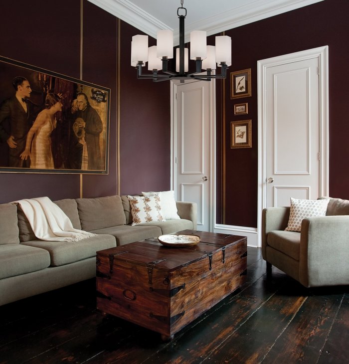 Благородные цвета в интерьере