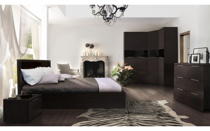 Цвет венге мебель