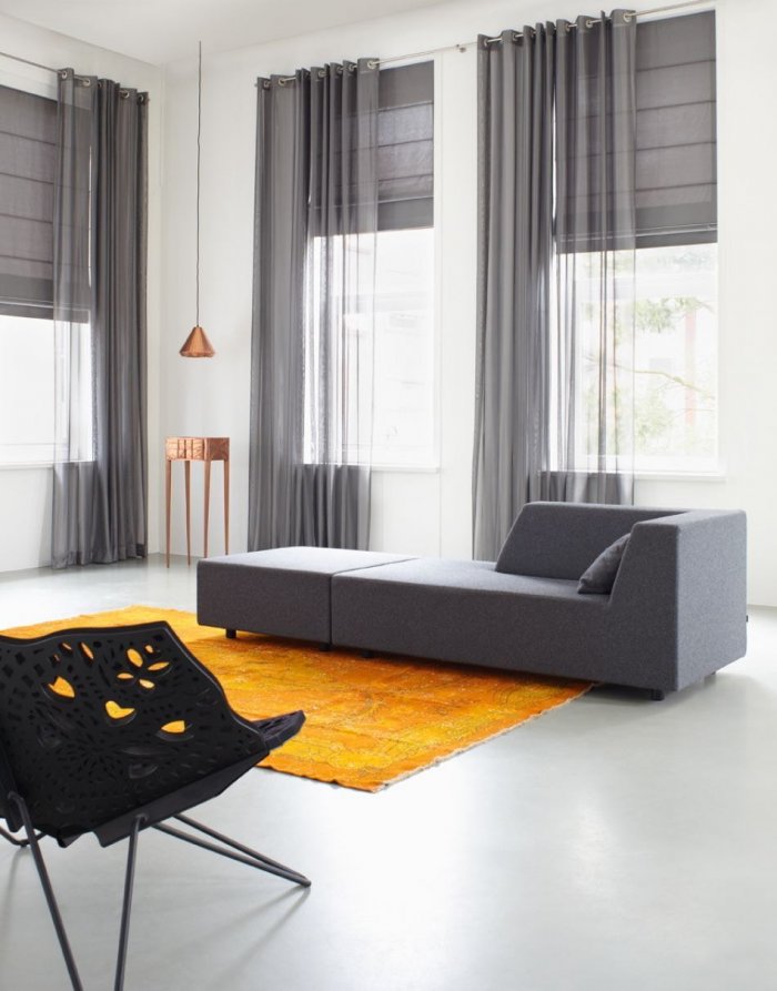 Гардины в современном интерьере